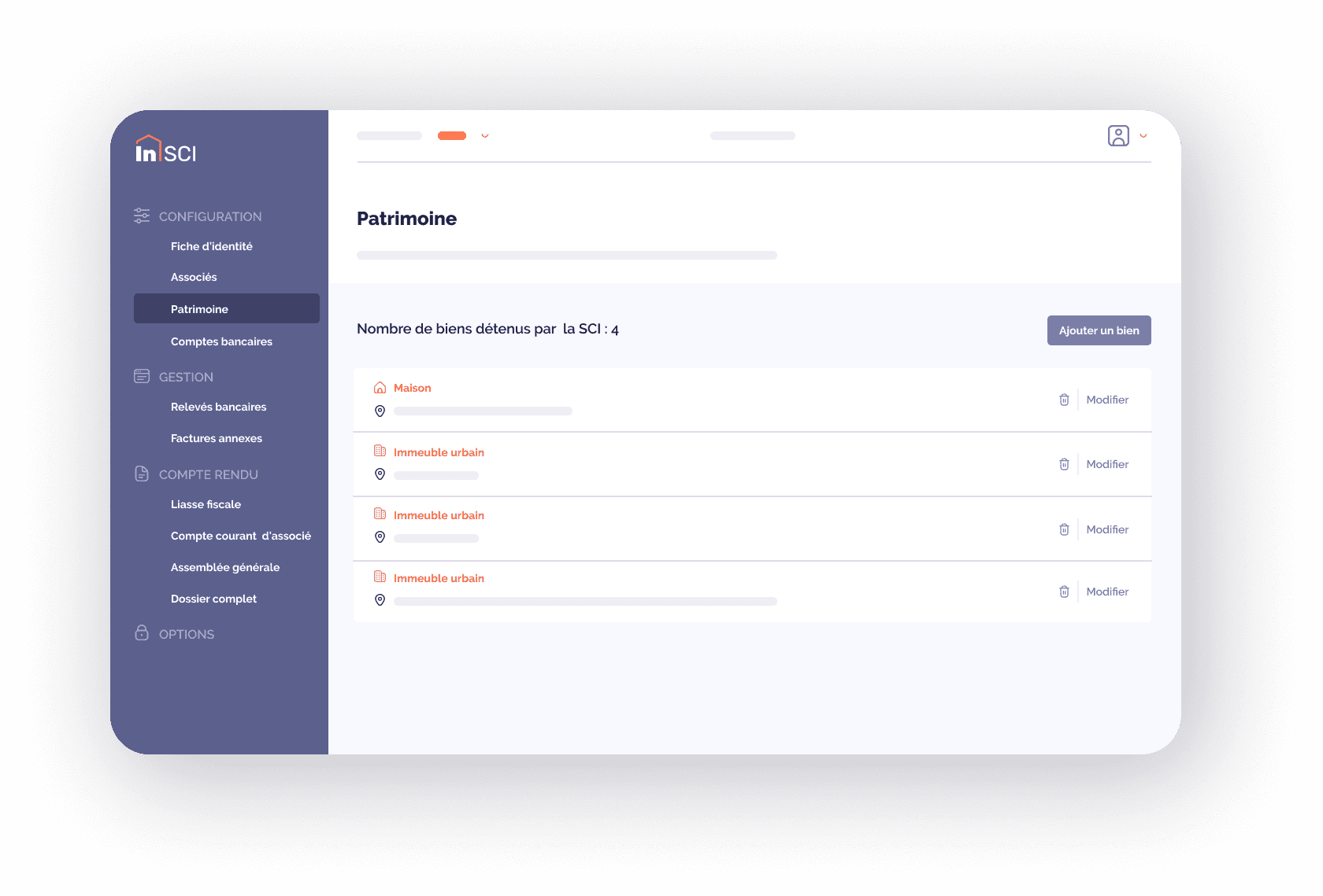 Logiciel iN-SCi, outil d'aide à la gestion d'une SCI, aide pour la fiscalité et la comptabilité