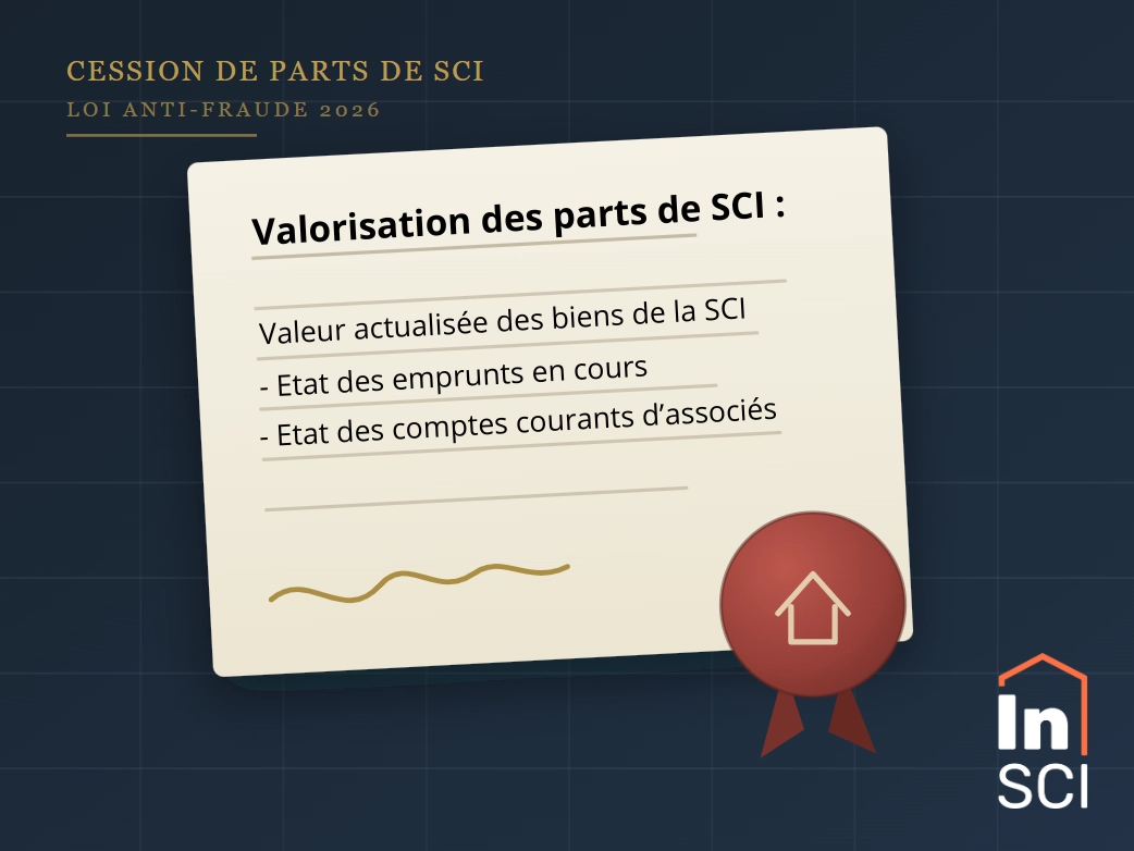 Loi anti-fraude 2026 : le vrai prix d'une cession de parts SCI